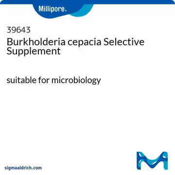 Merck Burkholderia cepacia Selective Supplement